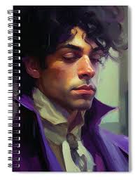 Prince Musician Spiral Notebooks for Sale