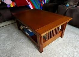 Lift top coffee tables continue to be hallmark of modern living rooms for one simple reason: Oak Arts Crafts Mission Style Unbranded Tables For Sale In Stock Ebay