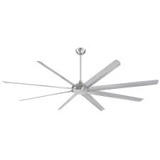 The remote control makes it easy to change fan speed and light settings. Westinghouse Lighting Widespan 100 Inch Eight Blade Indoor Ceiling Fan Dc Motor Brushed Nickel Fin