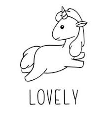 We'll do the shopping for you. Kawaii Unicorns Coloring Pages Vector Images Over 130