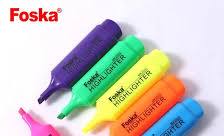 Foska Students Stationery Durable Cute Watercolor Pens Markers Highlighter  Pens