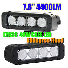 Cree Led Light Bar Flood Light Spot Light Work Light 40w 12v 24v 6000k