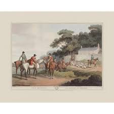 Fox Hunting- Giclee Print From British Field Sports | Chairish