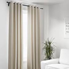 Rideaux Pas Cher Rideaux Occultant Et Voilage Ikea En 2020 Rideau Beige Rideaux Agencement Du Mobilier