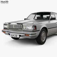 3d model of toyota crown s110 super saloon 1982 toyota crown toyota saloon