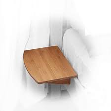 Woodquail Clip On Hanging Shelf Small Bedside Table Made Of Bamboo Small Bedside Table Small Bedside Bedside Chair