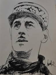 Portraits du Général de Gaulle 7 works par Raymond Moretti sur artnet