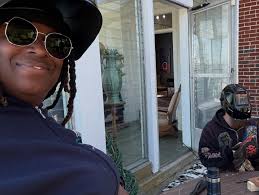 My husband and I spent the weekend getting our hands dirty at Val Adams'  art welding workshop! We're always looking for new ways to create together  when life slows down enough to