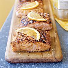 Maple Grilled Salmon Recipe Myrecipes
