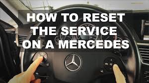How To Reset The Service On A Mercedes Benz Quick Tip Youtube