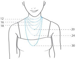 garland jewelry necklace length guide