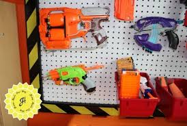 To use the pegboard tiles, they're fairly easy to install. Nerf Wall Diy A How To Guide For Creating Your Nerf Gun Wall