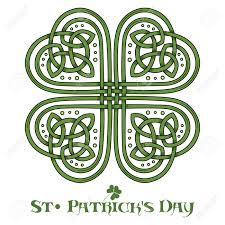 Celtic four leaf clover pendant,celtic druid triskelion clover amulet,shamrock. Four Leaf Clover Irish Symbol In The Celtic Style For The Feast Royalty Free Cliparts Vectors And Stock Illustration Image 96832642