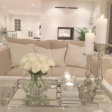 Beautiful Mirrored Tray With Chrome Rails Elegant Square Vanity Mirror Tray With Side Bars Makes A Great Romantic Living Room Living Room Designs Home Decor