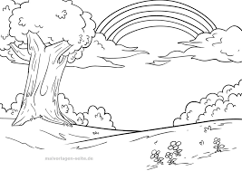 Mewarnai Gambar Pelangi Kreasi Warna Pelangi Warna Buku Mewarnai