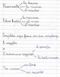 Con, a, in, per, di o dalle loc. Frasi Con Complementi Indiretti