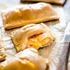To give these biscuits more southern appeal, stir virginia ham and cheddar cheese into the dough. Homemade Ham And Cheese Hot Pockets The Frozen Biscuit