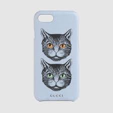 Gucci Iphone 8 Case With Mystic Cat Wallets For Women Cat Print Iphone 8 Cases