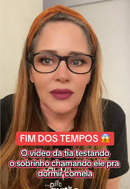 O vídeo da tia testando o sobrinho chamando ele pra dormir com ela  #videoviral #tia #fatoreal #fofocas #fyp @Soninha Tavares @Soninha Tavares