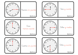 Time (the moment, as indicated by a clock or similar device) ¿qué hora es? Venta Horas En Un Reloj En Stock