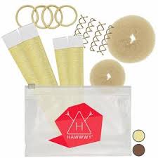 I needed something to keep my hair up at work that didn't pull. Generic Hawwwy 12 Piece Hair Bun Maker Easy Fast Bun Tool Best Sellers Kit Short Long Full Thin Hair Women Girls Kids Toddler Perfect