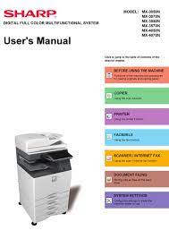 After you complete your download, move on to step 2. Sharp Mx 3050n User Manual Pdf Download Manualslib