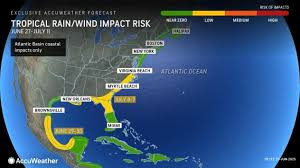 Southeast coast eyed for potential tropical impacts around July 4th