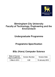 So i would suggest you for b. Bsc Computer Science Programme Spec 2