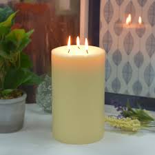 This magnificent 24 inch tall candelabra holds 5 taper candles. Home Kitchen 3 X 4 Hand Poured Solid Color Unscented Pillar Candles Set Of 3 Green Candles