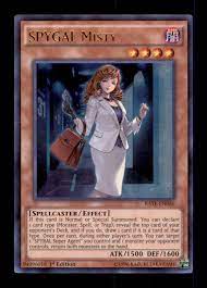 Yugioh RATE-EN086 SPYGAL Misty 1st Edition Ultra Rare Effect | eBay