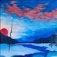 DATE NIGHT! Glacial Sunset - Add a Candle event image