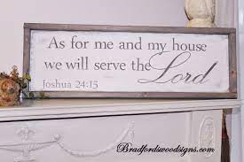 as for me and my house sign joshua 24 scripture wall art etsy wood signs sayings wood signs bible verse wood signs