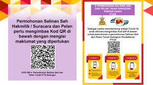(klik tab di bawah untuk maklumat lanjut). Portal Rasmi Pejabat Tanah Dan Galian Selangor