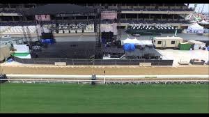 Grandstand Stage Del Mar Fairgrounds 4k Drone