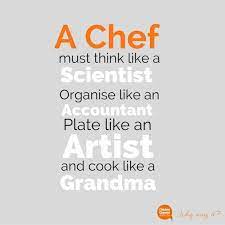 Food For Thought Recipe Chef Quotes Restaurant Quotes Culinary Quotes