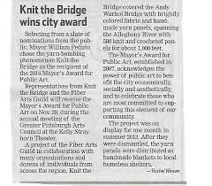 He headed the trafficante crime family and controlled organized criminal operations in florida and cuba, which had previously been consolidated from several rival gangs by his father, santo trafficante sr. Knit The Bridge Knitting Pittsburgh Communities Together One Bridge At A Time