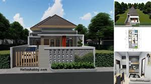 Ini lho tanaman hias depan rumah yang bisa dijadikan bunga ini sendiri cocok untuk diletakkan di halaman rumah atau di dalam pot yang disimpan di area teras. Desain Rumah Modern 8 X 15 M Dengan 3 Kamar Tidur Dan Halaman Belakang Yang Multifungsi Helloshabby Com Interior And Exterior Solutions