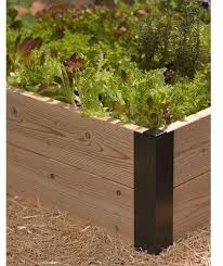 My other raised beds are framed with cinderblock, so this is a new venture. 6 Inch Raised Bed Corners Set Of 2 Gardener S Supply Company In 2021 Building A Raised Garden Diy Raised Garden Raised Bed Corners