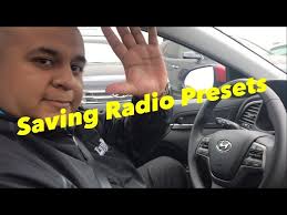 How to save Radio Presets