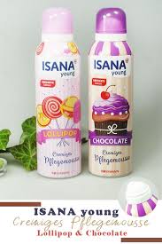 Isana Young Cremiges Pflegemousse Lollipop Chocolate Rossmann Wimperntusche Diy Kosmetik Haare Pflegen