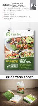 Vegetarian Restaurant Menu Amp Poster Graphicriver Flyer Flyertemplate Print Restaurantflyer Be Vegetarian Restaurant Menu Restaurant Food Menu Design