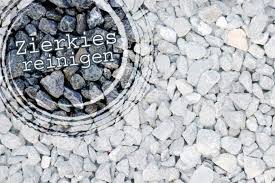 Zierkies Reinigen So Werden Ziersteine Strahlend Weiss