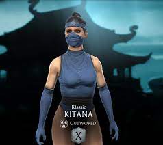 Kitana, Silver Outworld Klassic character - MKmobileInfo