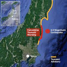 New zealand's national emergency management agency (nema) tweeted: Huge Earthquake Hits Japan Tsunami Warning For Residents Nz Herald