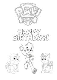 Birthday paw patrol cake fiesta paw boy party birthday sign birthday gifts for brother happy birthday free printable boy birthday parties 4th birthday parties. Paw Patrol Happy Birthday Coloring Page Birthday Coloring Pages Happy Birthday Coloring Pages Paw Patrol Coloring