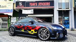 Audi Tt Custom Made Graphic Body Stickers Stickers Body Stickers The Originals