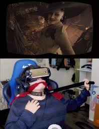 What lady dimitrescu is doing is in reference. Resident Evil On Twitter Your Love For Lady Dimitrescu Is Loud And Clear Here S A Message From Our Re Village Art Director Tomonori Takano Along With A Very Curious Fact You