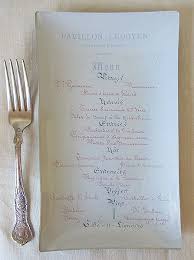 Pavillon Ledoyen Champs Elys Es Menu Decoupage Tray Decoupage Tray Decoupage Boutique Hotel Paris