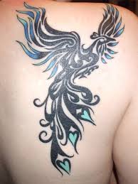 The fire represents death and turbulence, and the rising phoenix bird symbolizes victory over death or the troubles of life! Phoenix Tattoo Meaning For Guys Girls The Skull And Sword