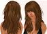 Side Swept Bangs Middle Part